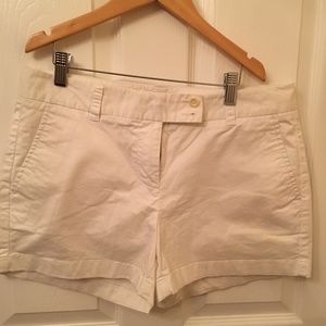 Women white shorts
